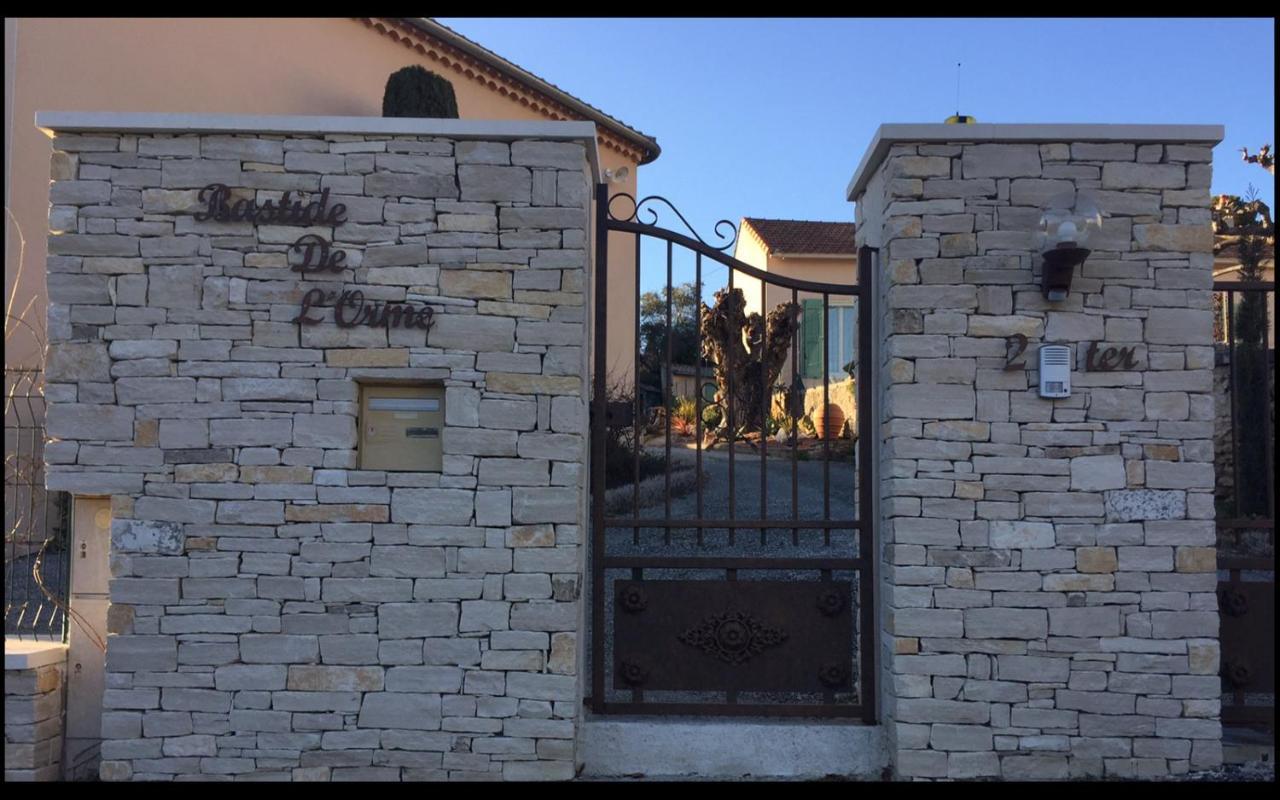 Bastide De L'Orme Appartement Forcalquier Buitenkant foto